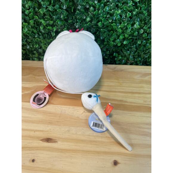 Giant Microbes Sperm Cell Egg Sell  Educational Plush Toy Reproductive Plush - Picture 6 of 9